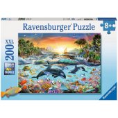 Ravensburger dėlionė 200 vnt. Orca Paradise