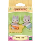 Epoch SYLVANIAN Husky dog twins figurine 5638