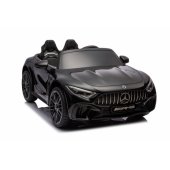 „Mercedes AMG SL63“ akumuliatorinis automobilis, juodas