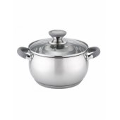 Pot Voltz OV51210N20, 20 cm./ 3.5 l., Gray handles, Stainless