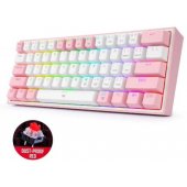 K617 Fizz RGB balta/ rožinė