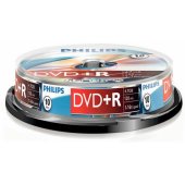 DVD+R 4.7GB x16 Cake Box 10 vnt.