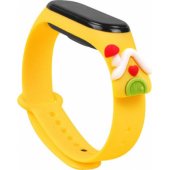 Xmas dirželis Xiaomi Mi Band 5 / 6 House, geltonas