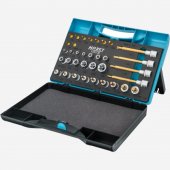 Hazet tool set TORX 1557/ 35, 35 pieces, socket wrench (1/ 4 + 1/ 2)