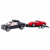 Visureigio, juodo vilkiko ir raudono sportinio automobilio rinkinys, 59 cm