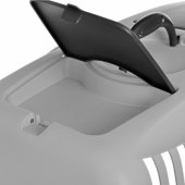 ZOLUX Gulliver 2 grey - carrier with metal door for small animals - 55