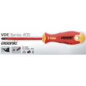 Felo Wkrętak krzyżowy H2 Ergonic 400 VDE izolowany 1000V 100 x 6mm (41
