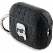 Monogram Karl Head Case Apple AirPods Pro 2 (2022/ 2023) Black