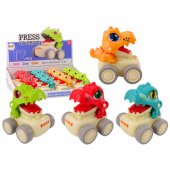 Vaikiškas automobilis su dinozauru MIX