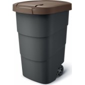 Trash Bin 90L Brown