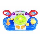 Interactive Steering Wheel For Children Dashboard Sounds