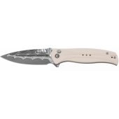CIVIVI Incindie Damascus G10 Ivory