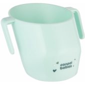 Išmanus atviras puodelis vaikams mokytis gerti 180ml 74/ 060 turkio spalvos