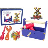 LeanToys Construction Blocks In Box DIY Drill.