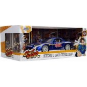 Jada Toys Street Fighter 1993 Mazda RX7 1:24