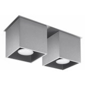 Quad 2 SL.0064 2x40W GU10 Grey