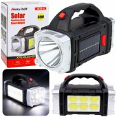 HB-1678 38W Multifunctional Wide-Angle LED Solar Flashlight