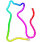 Neon LED RGB Cat FLRN03 + RC