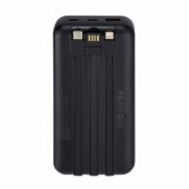 VA2221 (20000 mAh) black, QC/ PD 3 built-in cables