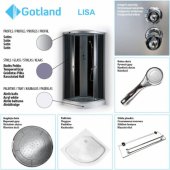 LISA ((ZS-1272-1 low tray) GL-ZQ-160 B 80) 80x80x215