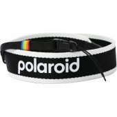 Camera Strap Flat Black/ White
