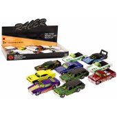 Žaislinis automobilis lenktyninis automobilis metalinė spyruoklė 1:64