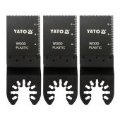 Yato HCS įleidžiamojo pjovimo geležtė daugiafunkciam įrankiui, 34 mm, 3 vnt.