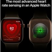 Watch Series 12 Cellular 42mm Natural Tit./ Navy Blue Band S/ M