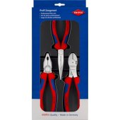 _6220106 Knipex KNIPEX SERVICE WORK PLIERS SET 3pcs. 0305
