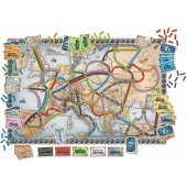 Ticket to Ride Europe strategy game