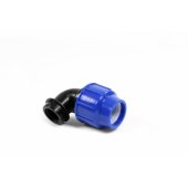 FEMALE ELBOW Ø25X1 PERLA BLUE