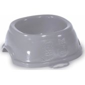 Zolux ZOLUX Miska BREAK 2 plastikowa antypoślizgowa 0,6l kol. szary (4