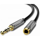 10595 AUX kabelio ilgintuvas mini-jack 3,5 mm 3 m pilkas