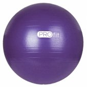 Gimnastikos kamuolys "Profit" 45cm violetinis, su pompa DK 212