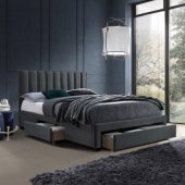GRACE 160x200cm Dark Grey