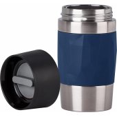 Emsa Travel Mug Compact thermal mug 0.3 liters (dark blue, screw cap)