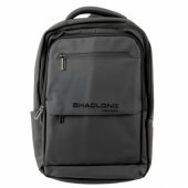 City Business Backpack USB Laptop Pocket Black 16L 41cm