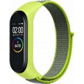 Strap Mi Band 7/ 6/ 5/ 4/ 3 NylonLoop Yellow