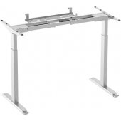 Adjustable Height Table Frame Bjorn White