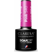 Claresa Soak Off UV/ LED Pink lakier hybrydowy 540 5g