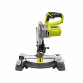 Ryobi ONE+ cordless cross-cut and miter saw EMS190DCL, 18 volts (green