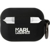 3D Silicone NFT Karl Case for AirPods Pro 2 Black