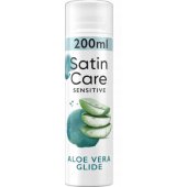 Satin Care Shave Aloe Vera Gel (Dry Skin) 200ml