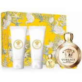 Eros Pour Femme Set EDP 100ml + EDP 5ml + BL 100ml + SG 100ml