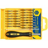 Vorel Screwdriver with screwdriver bits 32pcs. 64396