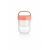 Jar To Go, 400 ml, koralų spalvos