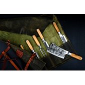 Japanese steel cleaver Olive