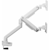 650180 17"-49" Heavy-Duty Monitor Desk Mount Bracket White