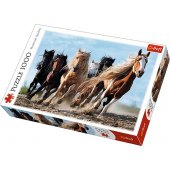 Trefl dėlionė 1000 Galopuojantys arkliai (226183)