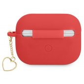 GUAPLSCHSR Silicone Case for Airpods Pro Red